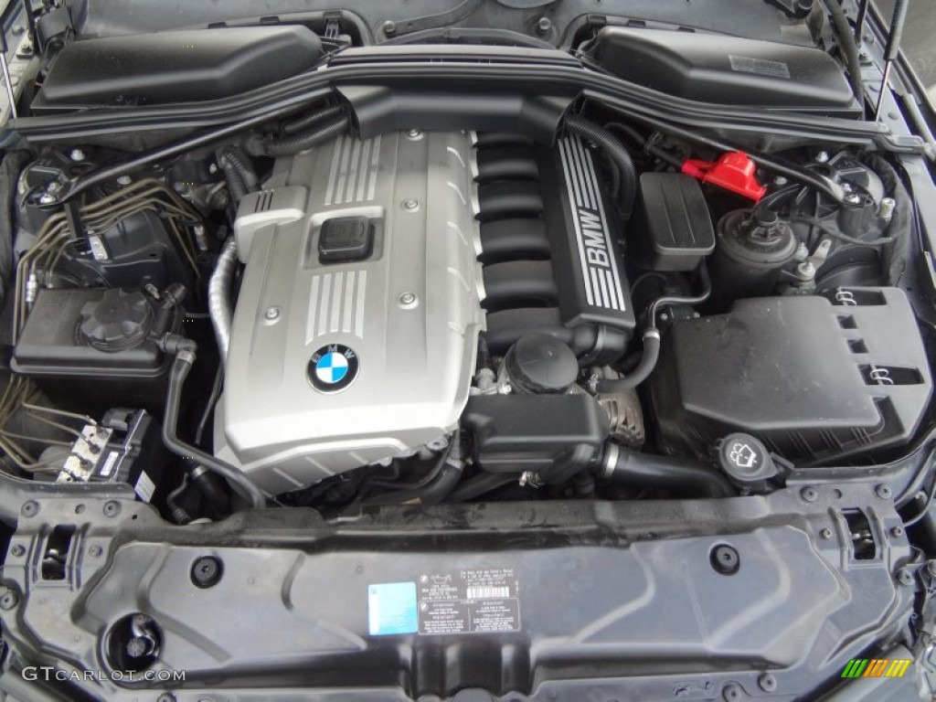 2007 BMW 5 Series 530i Sedan 3.0 Liter DOHC 24-Valve VVT Inline 6 Cylinder Engine Photo #83937289