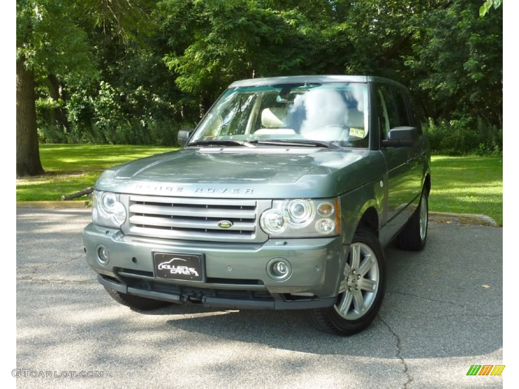 2006 Range Rover HSE - Giverny Green Metallic / Ivory/Aspen photo #3