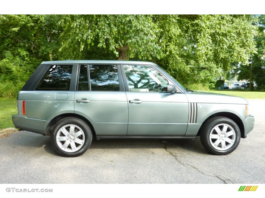 2006 Range Rover HSE - Giverny Green Metallic / Ivory/Aspen photo #7