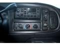 2001 Dodge Ram Van Dark Slate Gray Interior Controls Photo