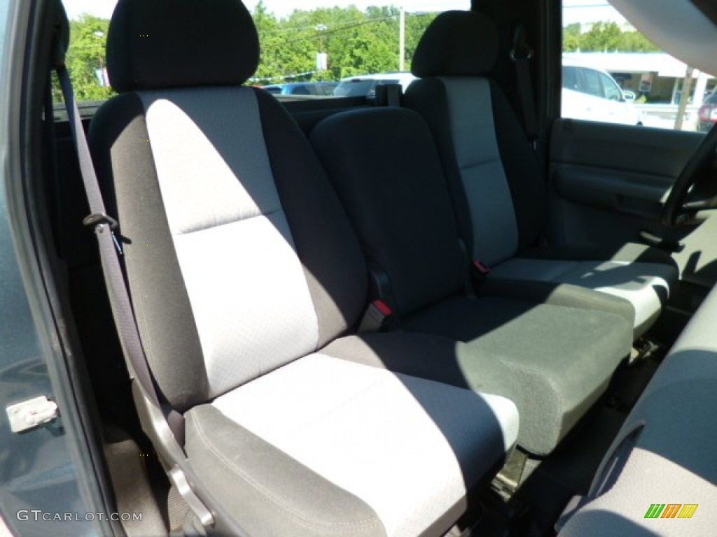 2009 Silverado 1500 LS Regular Cab 4x4 - Blue Granite Metallic / Dark Titanium photo #12