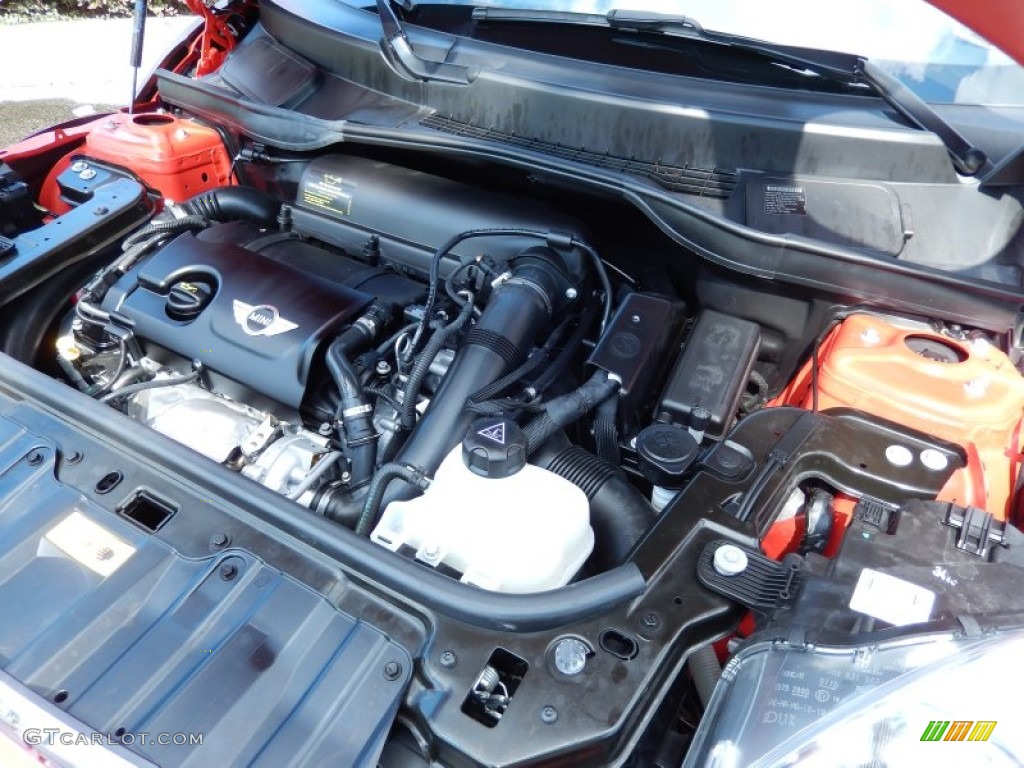 2012 Mini Cooper S Countryman 1.6 Liter DI Twin-Scroll Turbocharged DOHC 16-Valve VVT 4 Cylinder Engine Photo #83940346