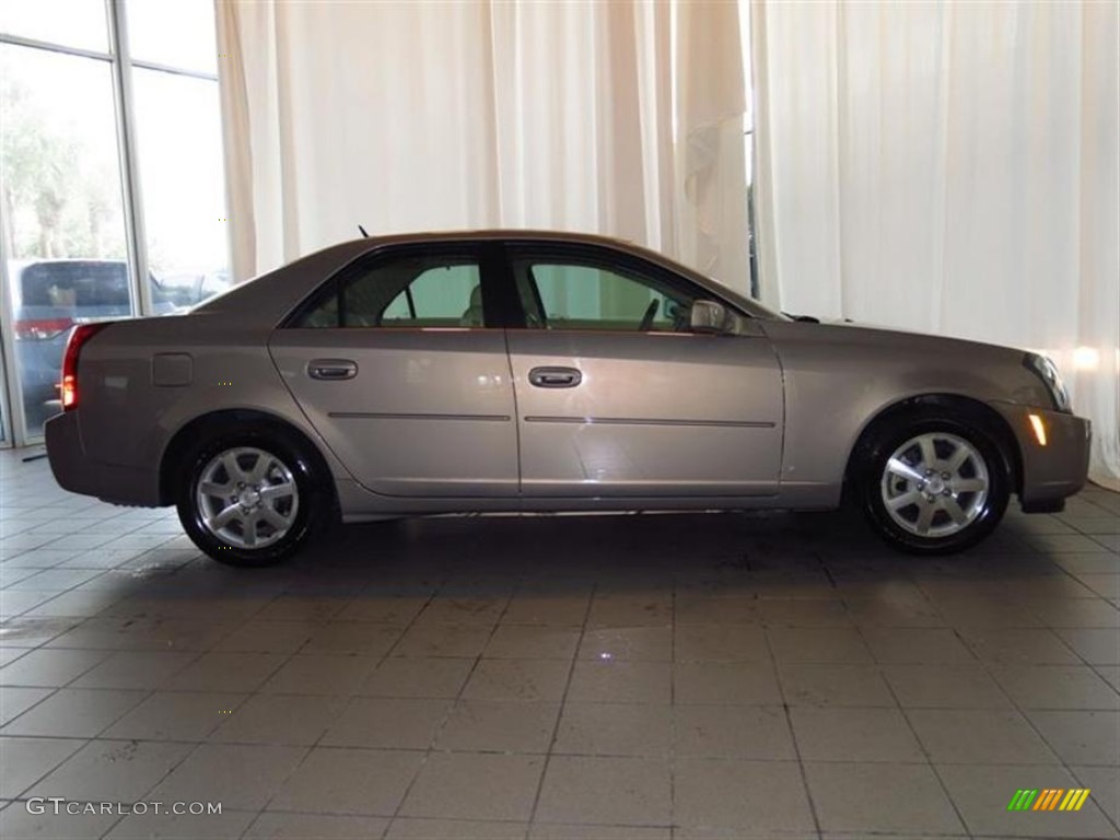 2006 CTS Sedan - Silver Smoke / Cashmere photo #2