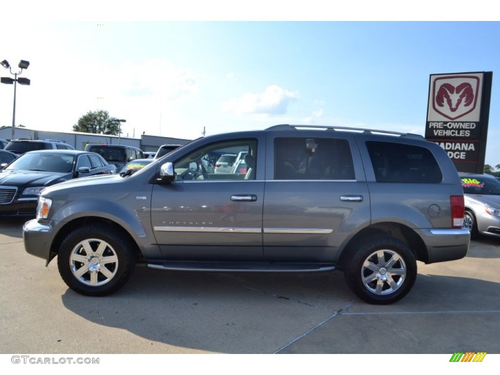 2008 Aspen Limited - Mineral Gray Metallic / Dark Slate Gray/Light Slate Gray photo #2