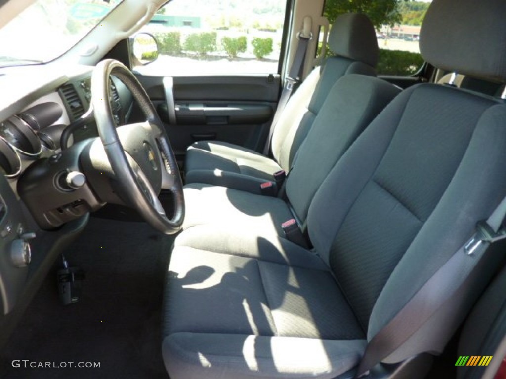 2009 Silverado 1500 LT Crew Cab 4x4 - Deep Ruby Red Metallic / Ebony photo #15