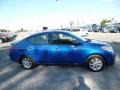 2014 Metallic Blue Nissan Versa 1.6 SV Sedan  photo #8