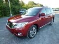 Cayenne Red 2014 Nissan Pathfinder Platinum AWD Exterior