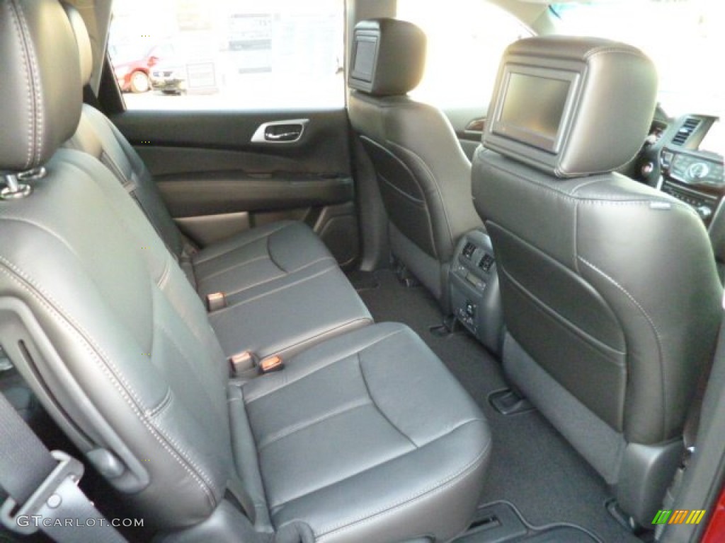 2014 Nissan Pathfinder Platinum AWD Rear Seat Photo #83942014