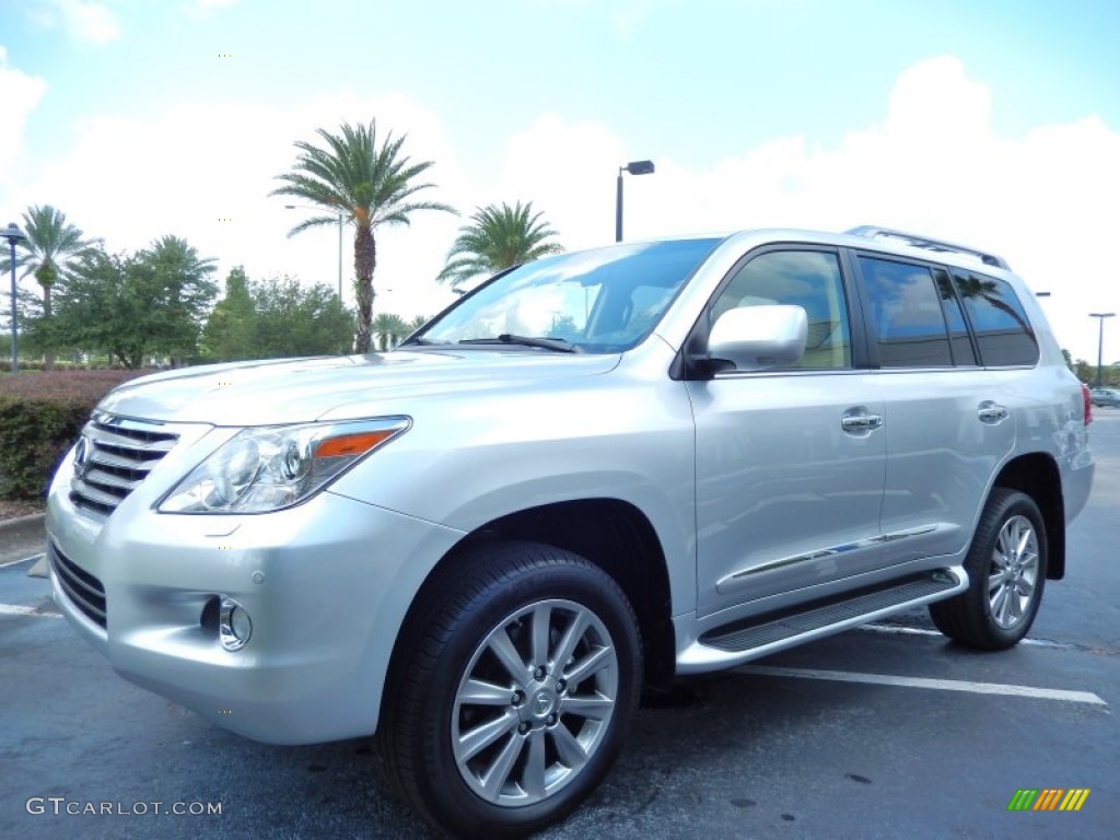 Mercury Silver Metallic 2011 Lexus LX 570 Exterior Photo #83942026