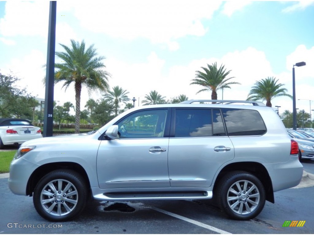 Mercury Silver Metallic 2011 Lexus LX 570 Exterior Photo #83942053