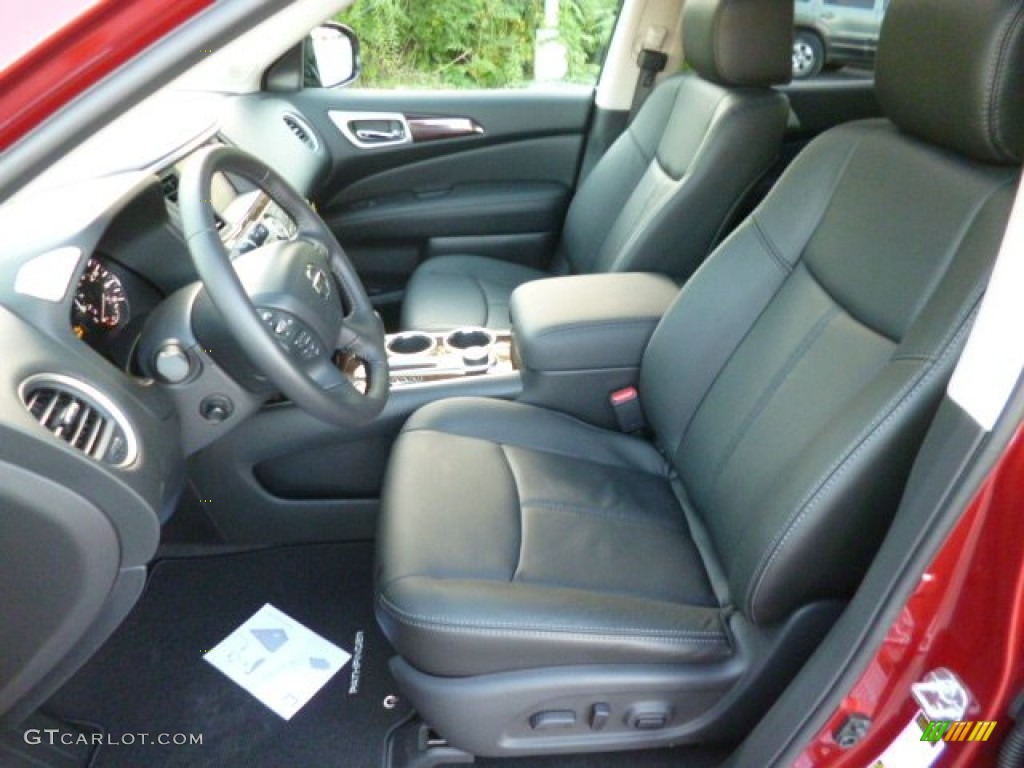 2014 Nissan Pathfinder Platinum AWD Front Seat Photo #83942092