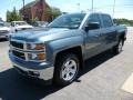 2014 Blue Granite Metallic Chevrolet Silverado 1500 LT Z71 Crew Cab 4x4  photo #3