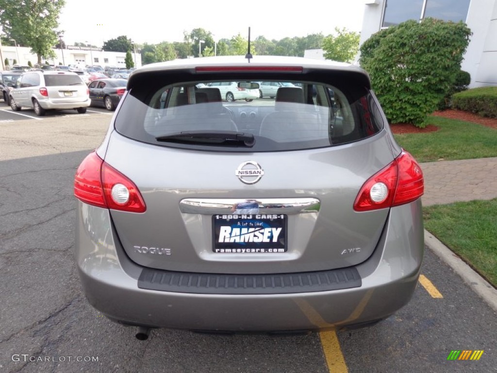 2011 Rogue S AWD - Gotham Gray Metallic / Gray photo #3