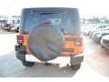 2012 Crush Orange Jeep Wrangler Unlimited Sahara 4x4  photo #4