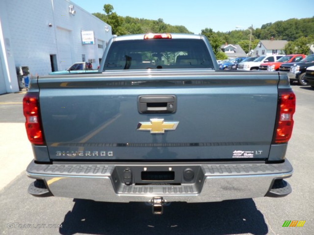 2014 Silverado 1500 LT Z71 Crew Cab 4x4 - Blue Granite Metallic / Jet Black/Dark Ash photo #6