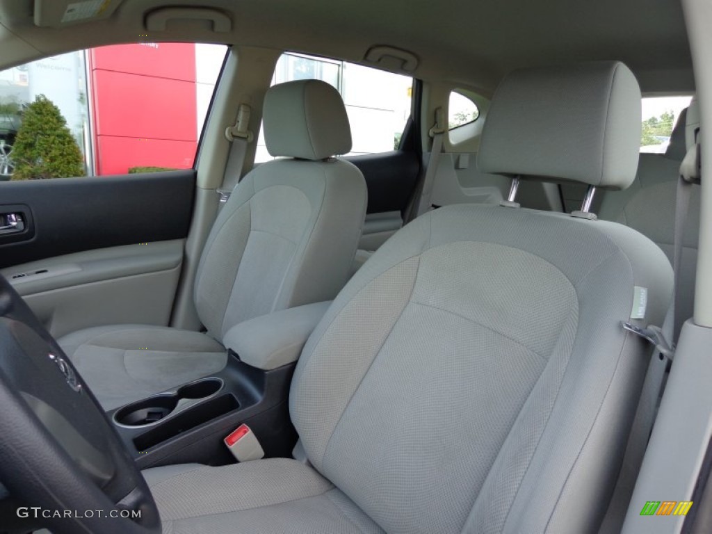 2011 Rogue S AWD - Gotham Gray Metallic / Gray photo #7