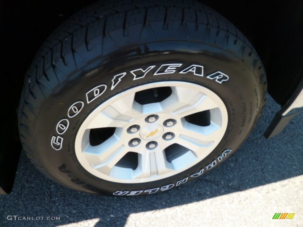 2014 Silverado 1500 LT Z71 Crew Cab 4x4 - Blue Granite Metallic / Jet Black/Dark Ash photo #9