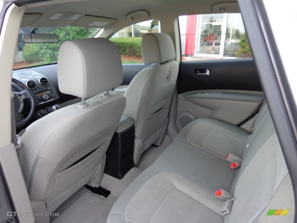 2011 Rogue S AWD - Gotham Gray Metallic / Gray photo #8