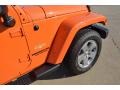 2012 Crush Orange Jeep Wrangler Unlimited Sahara 4x4  photo #8