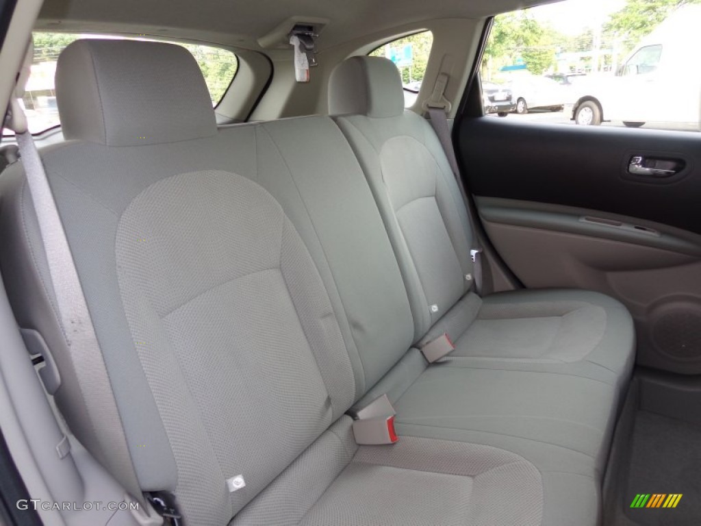 2011 Rogue S AWD - Gotham Gray Metallic / Gray photo #9