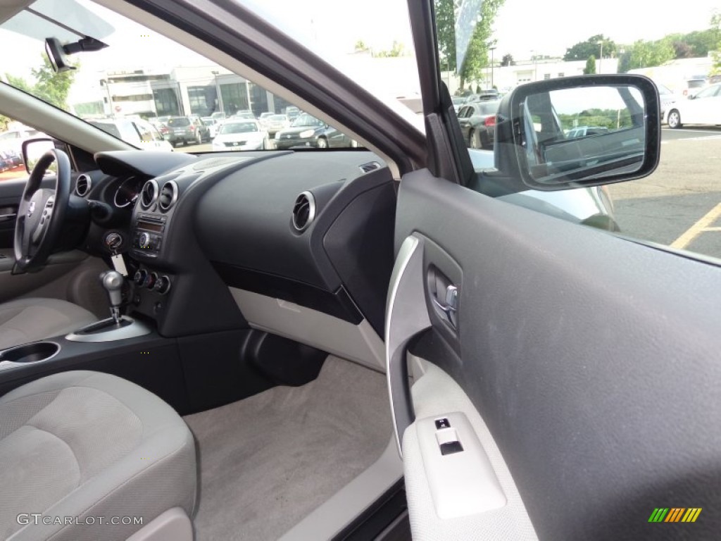 2011 Rogue S AWD - Gotham Gray Metallic / Gray photo #10
