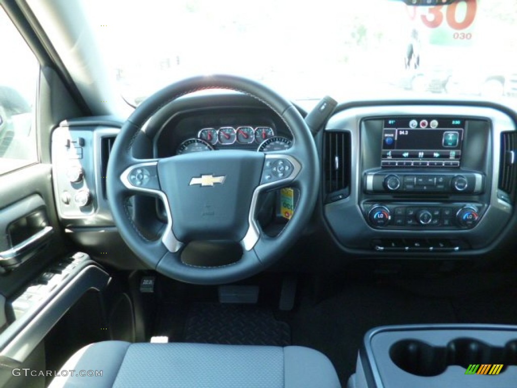 2014 Silverado 1500 LT Z71 Crew Cab 4x4 - Blue Granite Metallic / Jet Black/Dark Ash photo #14