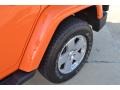 2012 Crush Orange Jeep Wrangler Unlimited Sahara 4x4  photo #14