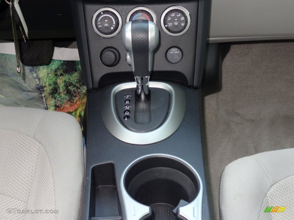 2011 Rogue S AWD - Gotham Gray Metallic / Gray photo #15