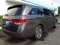 2014 Smoky Topaz Metallic Honda Odyssey Touring Elite  photo #3