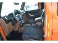 2012 Crush Orange Jeep Wrangler Unlimited Sahara 4x4  photo #16