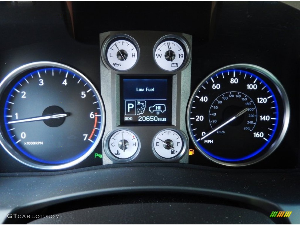 2011 Lexus LX 570 Gauges Photo #83942563