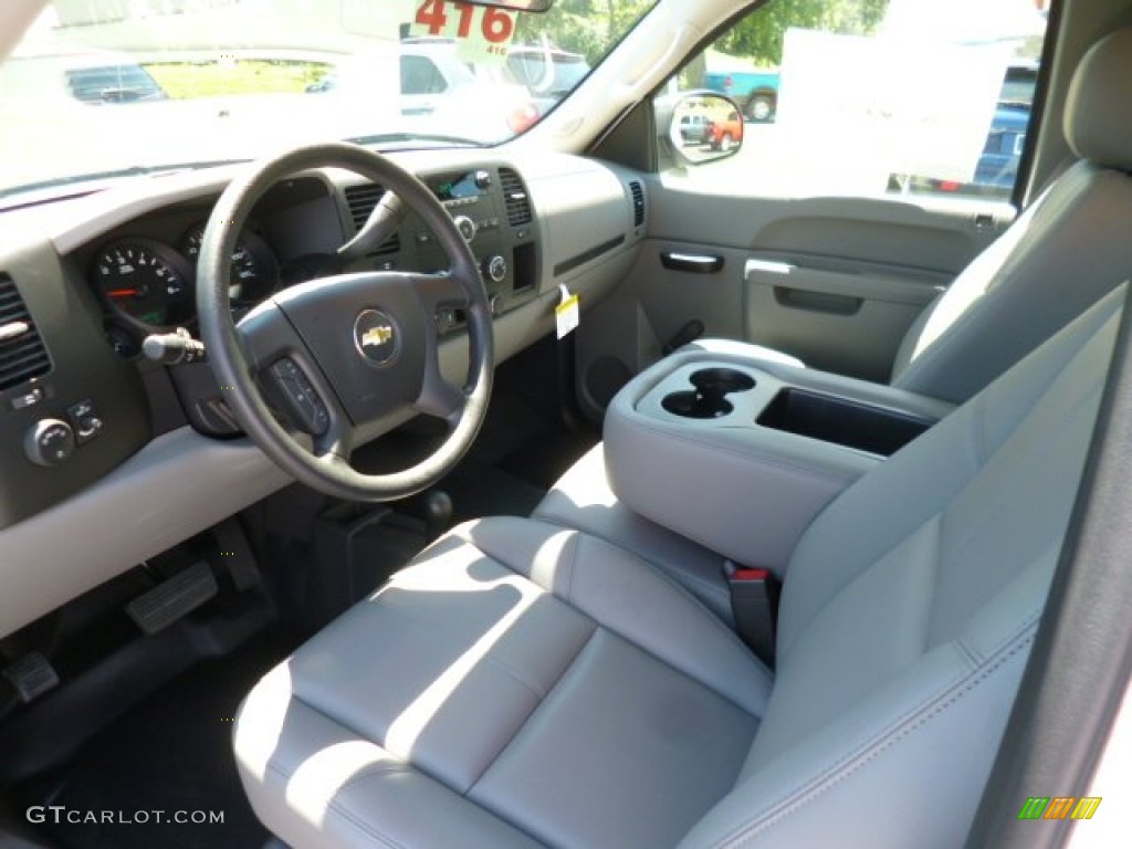 2013 Silverado 1500 Work Truck Extended Cab 4x4 - Summit White / Dark Titanium photo #16