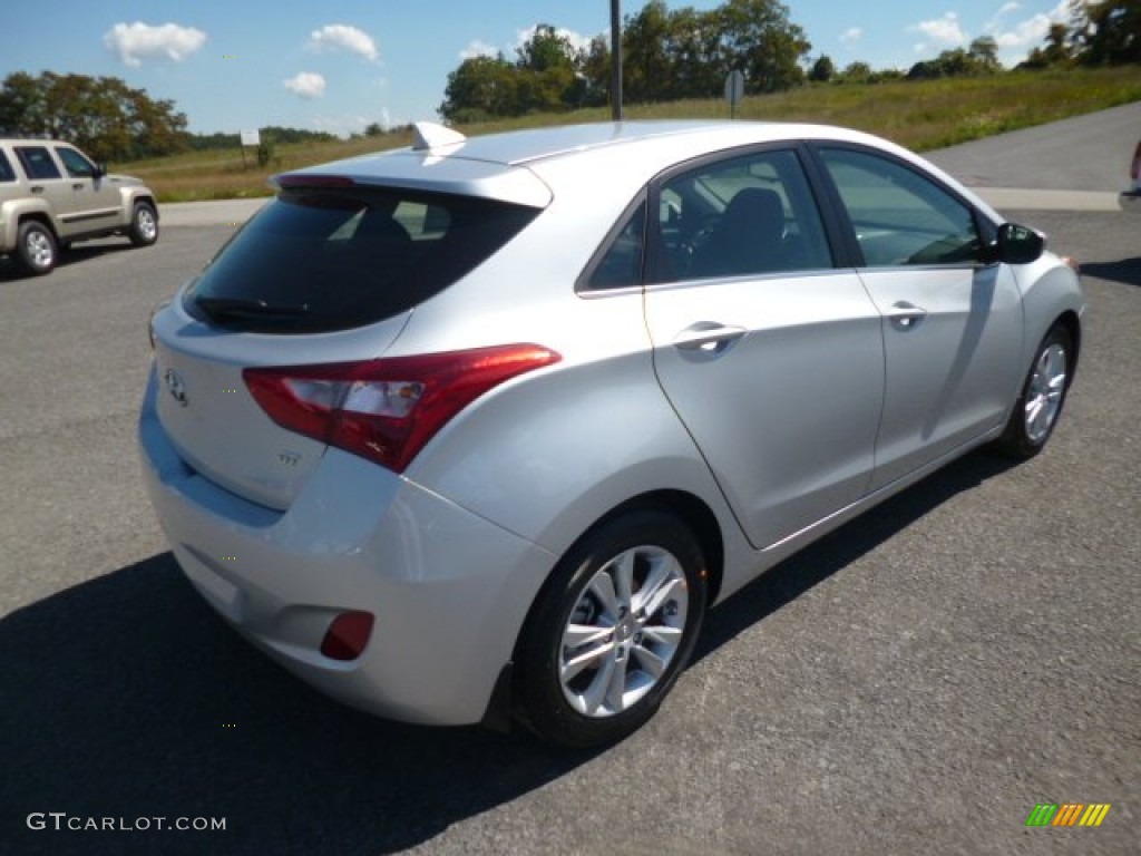 2013 Elantra GT - Silver / Black photo #7
