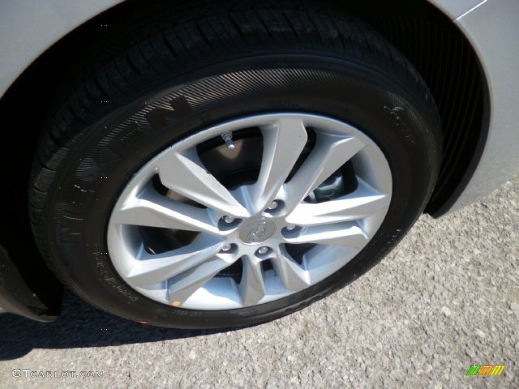 2013 Elantra GT - Silver / Black photo #9