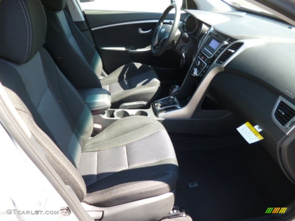 2013 Elantra GT - Silver / Black photo #10