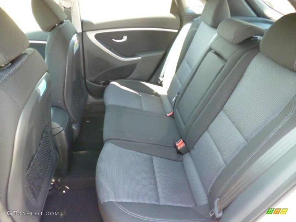 2013 Elantra GT - Silver / Black photo #14