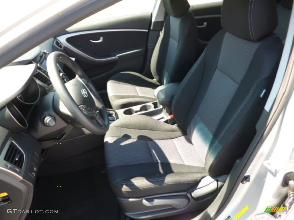 2013 Elantra GT - Silver / Black photo #16