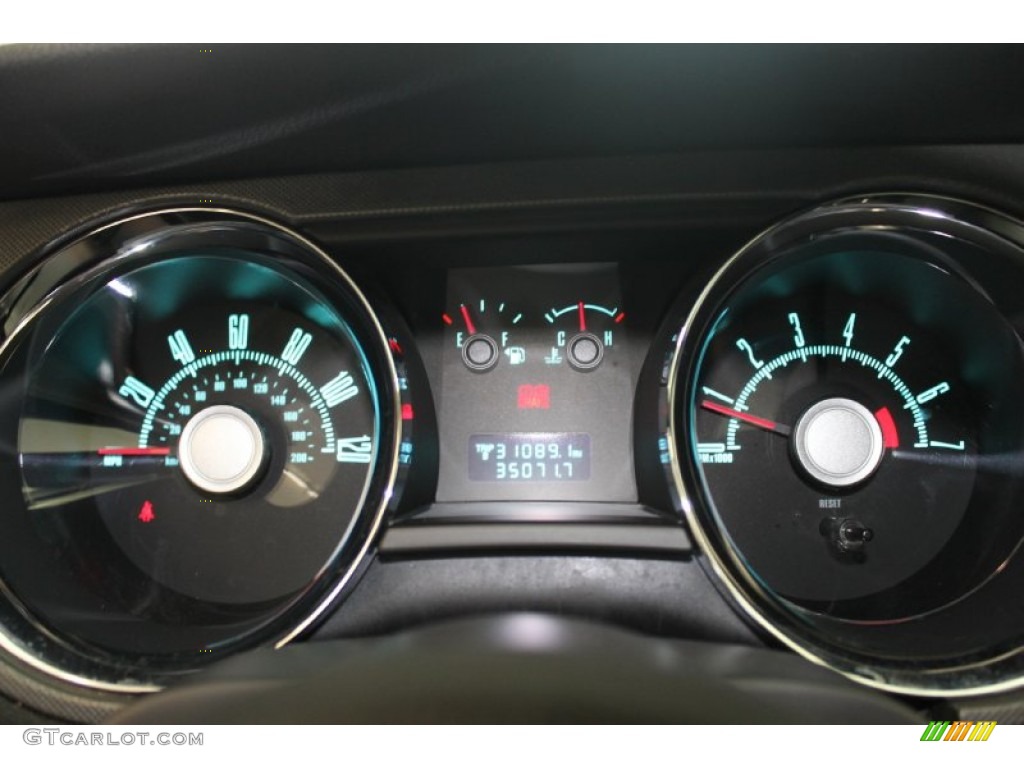 2010 Mustang V6 Coupe - Sterling Grey Metallic / Charcoal Black photo #24