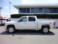 2013 White Diamond Tricoat Chevrolet Silverado 1500 LT Crew Cab 4x4  photo #4