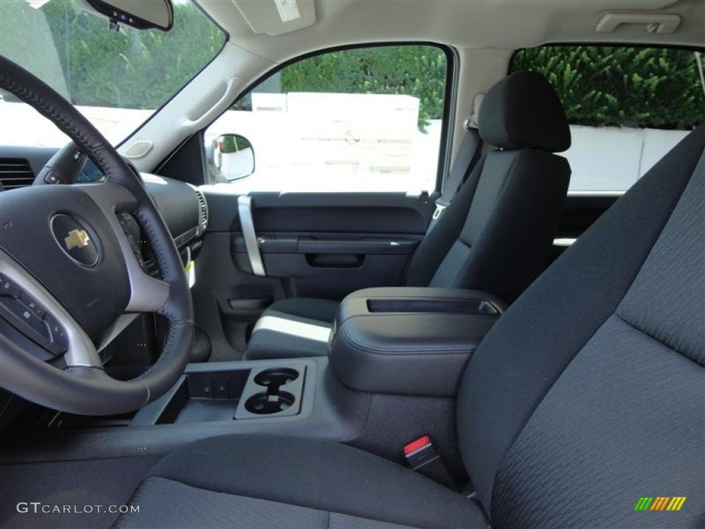 2013 Silverado 1500 LT Crew Cab 4x4 - White Diamond Tricoat / Ebony photo #10