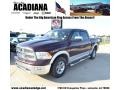 2012 Deep Cherry Red Crystal Pearl Dodge Ram 1500 Laramie Crew Cab 4x4  photo #1