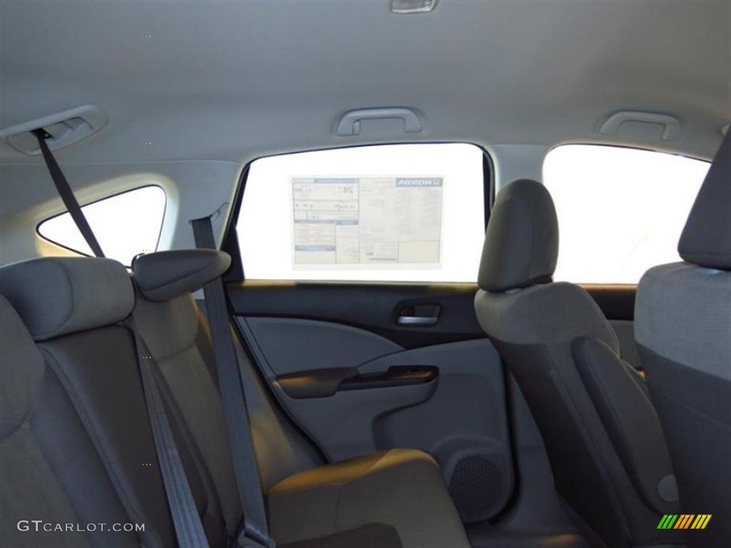 2013 CR-V LX - Alabaster Silver Metallic / Gray photo #8