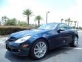 Caspian Blue Metallic 2006 Mercedes-Benz SLK 350 Roadster Exterior