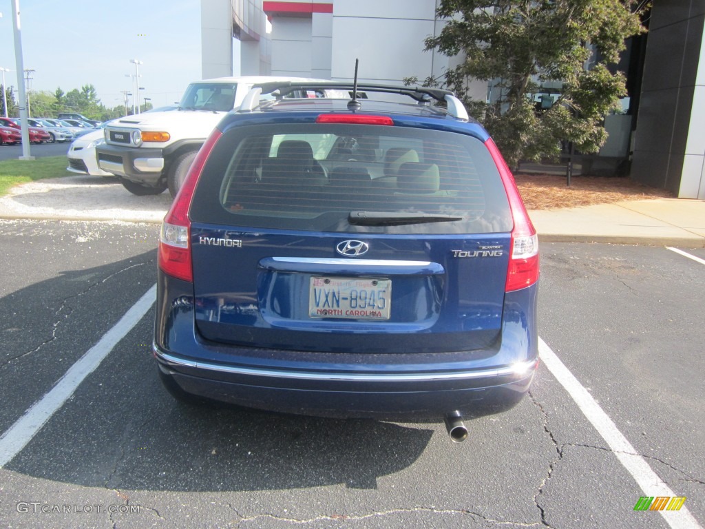 2012 Elantra SE Touring - Atlantic Blue / Beige photo #2