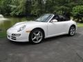 Carrara White 2008 Porsche 911 Carrera Cabriolet Exterior