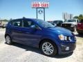 2012 Blue Topaz Metallic Chevrolet Sonic LT Hatch  photo #1