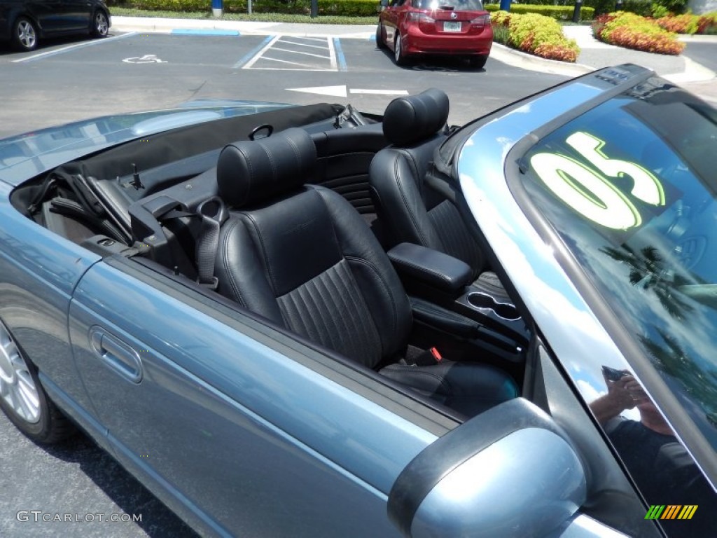 2005 Thunderbird Premium Roadster - Medium Steel Blue Metallic / Black Ink photo #13