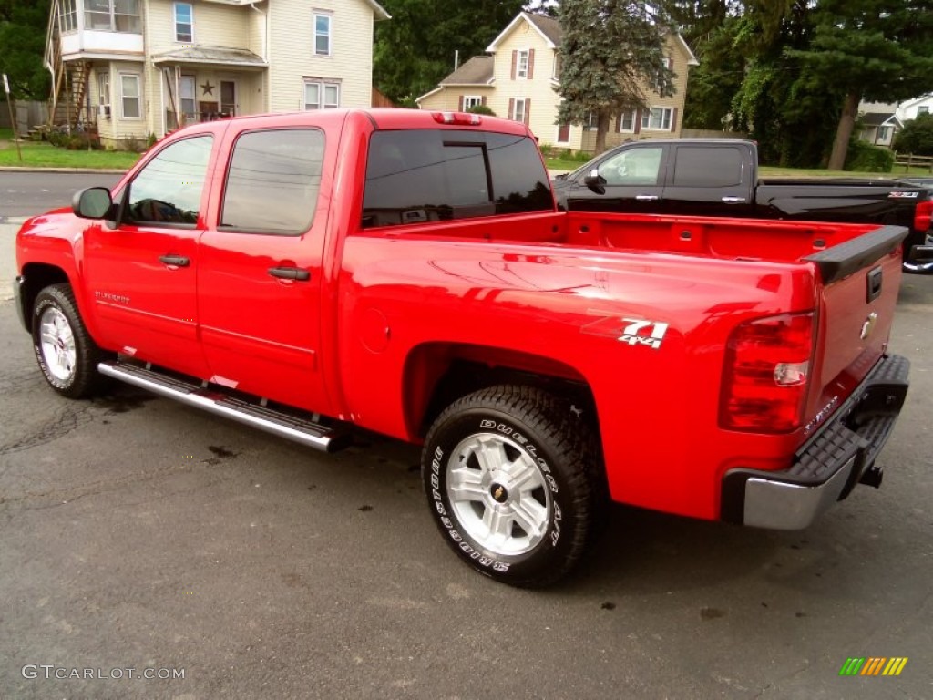 2013 Silverado 1500 LT Crew Cab 4x4 - Victory Red / Ebony photo #7