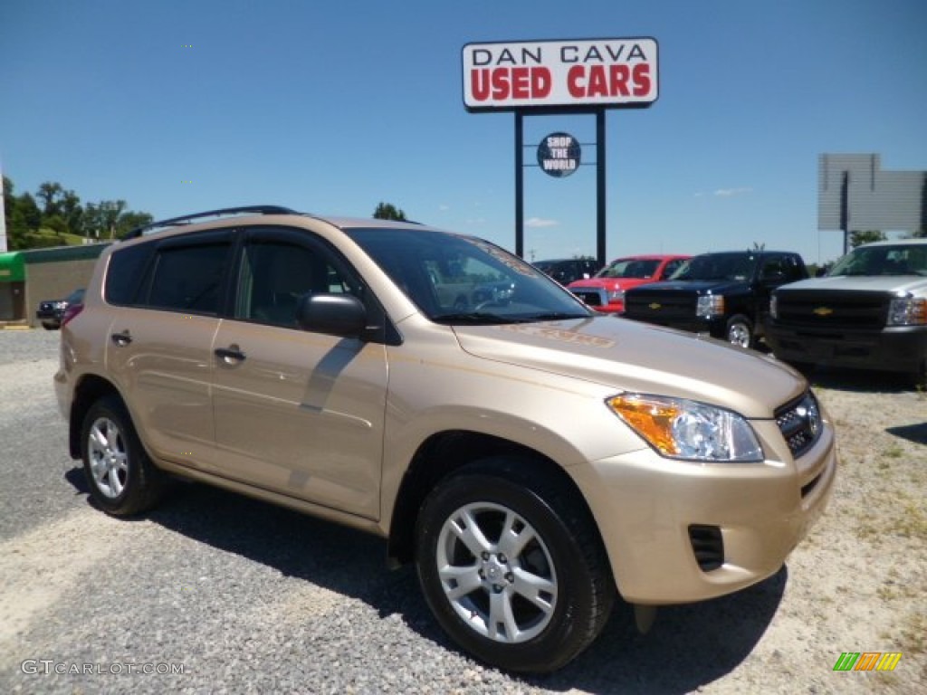 Sandy Beach Metallic Toyota RAV4