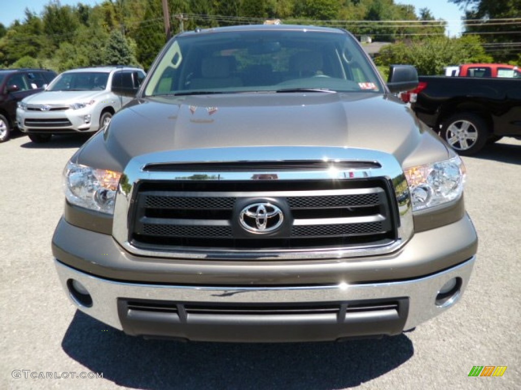 2013 Tundra TRD CrewMax 4x4 - Pyrite Mica / Sand Beige photo #2